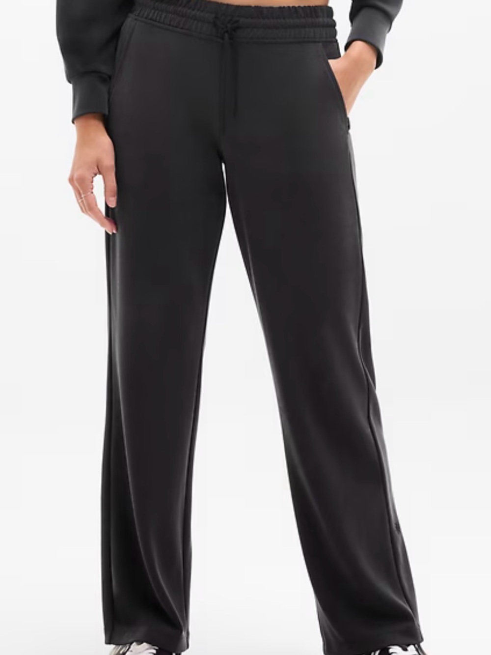Athleta Women’s Wide-Leg Black Pants